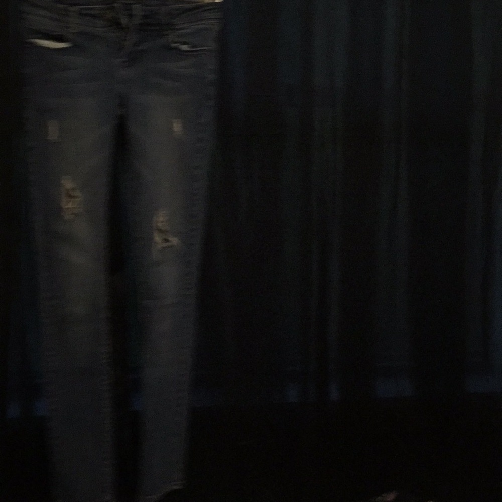 Blue jeans size double 0